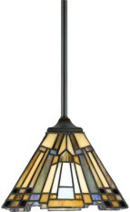 Tiffany závěsné svítidlo INGLENOOK