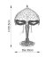 Dragonfly flame lampa Tiffany 64092