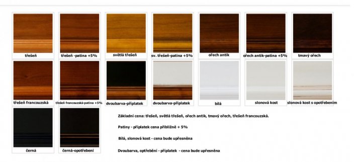 Stolek konferenční hranatý se sklem a fasetou 02x556 - Barva: speciální barva
