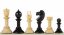 Šachové figury NORTERN UPRICHT  EBONISED 3140