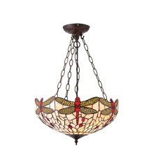 Dragonfly beige lustr Tiffany 70759