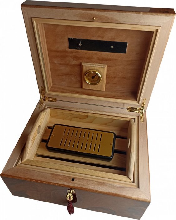 Box na doutníky - HUMIDOR - 30x24x15,5 cm