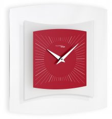 Designové nástěnné hodiny I059VN red IncantesimoDesign 35cm