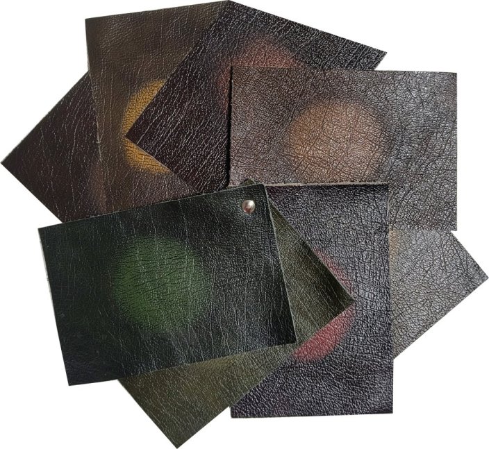 Kožené otočné pracovní křeslo Hiltík - Barva: hnědá