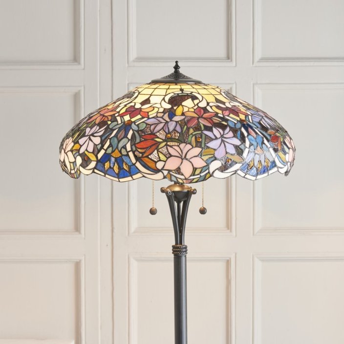 Sullivan podlahová lampa Tiffany 64323