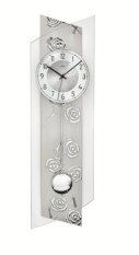 Kyvadlové nástěnné hodiny 5222 AMS řízené rádiovým signálem 84cm