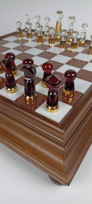 Šachové figury 3165 - pouze figury bez šachovnice