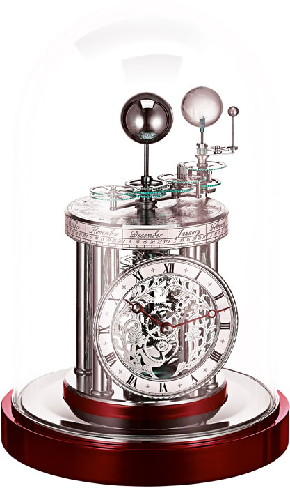 Hodiny stolní Hermle Astrolabium 22836-V22987