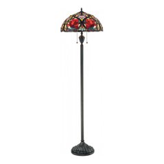 Tiffany  podlahová lampa LARISSA