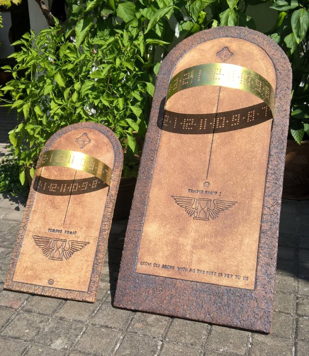 Sluneční hodiny keramické KH8