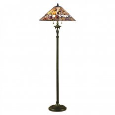 Bernwood podlahová lampa Tiffany 63946