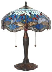 Dragonfly  stolní lampa Tiffany 64089