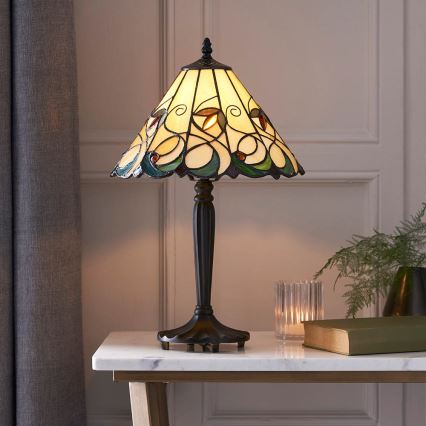 Jamelia stolní lampa Tiffany 64195