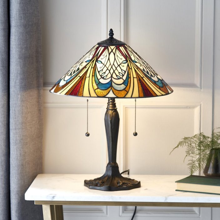 Hector stolní lampa Tiffany 64163