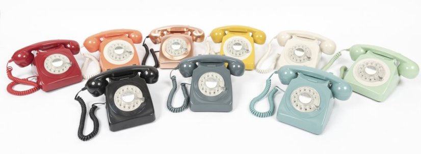 Retro telefon rotační GPO073
