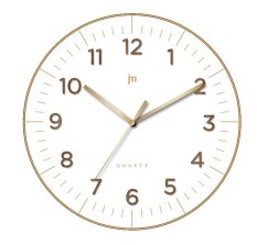 Designové nástěnné hodiny 00972B Lowell 30cm