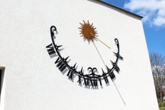 Sluneční hodiny SL507 -černé