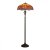 Dragonfly flame podlahová lampa Tiffany 64070