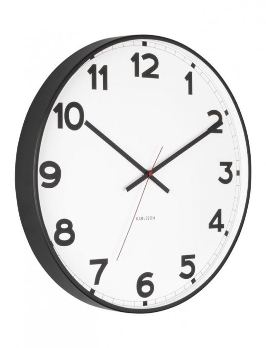 Designové nástěnné hodiny 5847WH Karlsson 41cm