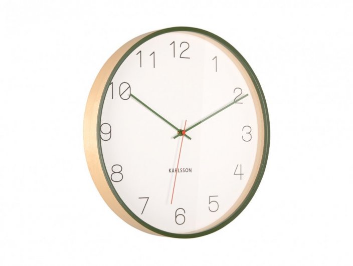 Designové nástěnné hodiny 5926GR Karlsson 40cm