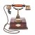Historický telefon stolní nízký 3002-006