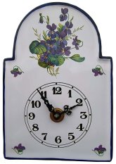 Hodiny porcelánové miniaturní MIN18