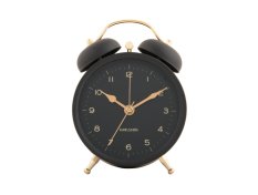 Designový budík 5998BK Karlsson 13,5cm