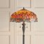 Dragonfly flame podlahová lampa Tiffany 64070