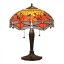 Dragonfly flame stolní lampa Tiffany 64093