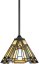 Tiffany závěsné svítidlo INGLENOOK