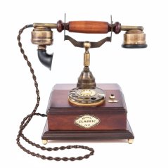 Historický telefon stolní nízký 3002-006