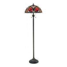 Tiffany  podlahová lampa LARISSA
