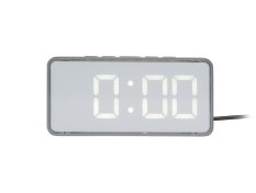 Designové LED hodiny - budík 6040WH Karlsson 14cm