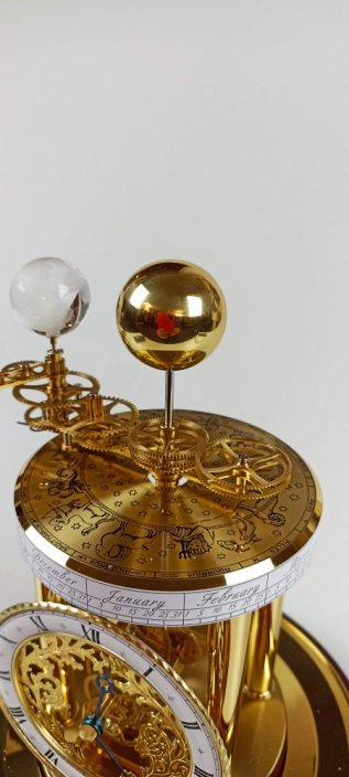 Hodiny stolní Hermle Astrolabium 22836-072987