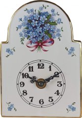 Hodiny porcelánové miniaturní MIN3