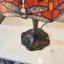 Dragonfly flame stolní lampa Tiffany 64093