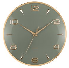 Designové nástěnné hodiny 6017GR Karlsson 40cm