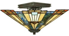 Tiffany stropní svítidlo /INGLENOOK