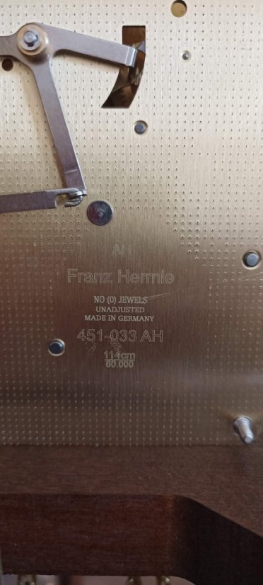 Kyvadlové hodiny podlahové Hermle 01079-030451 KENSINGTON