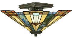 Tiffany stropní svítidlo /INGLENOOK
