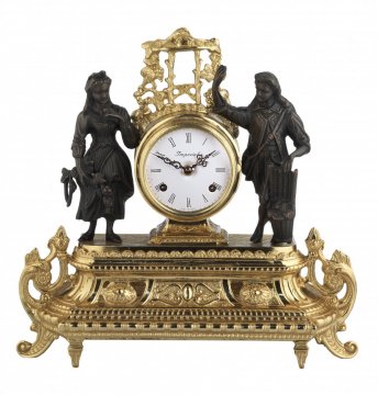 Zámecké hodiny a svícny od italské firmy Farbel