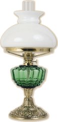 Petrolejová lampa G24-zelená