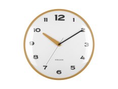 Designové nástěnné hodiny 6028YE Karlsson 40cm