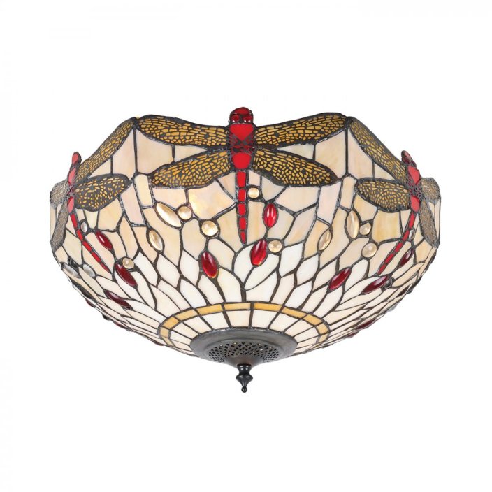 Dragonfly beige stropnice Tiffany 70723
