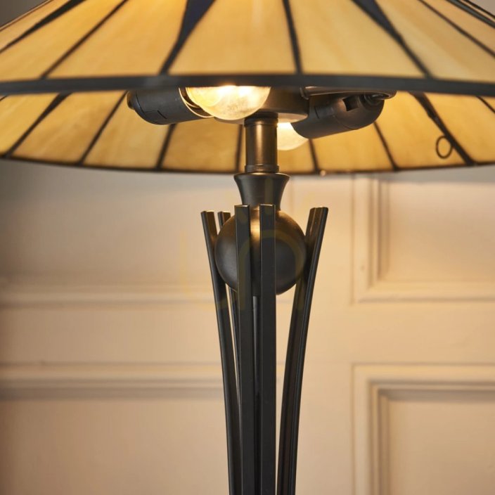 Dark Star stolní lampa Tiffany 64045