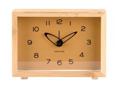 Designové hodiny s budíkem 6034YE Karlsson 19cm