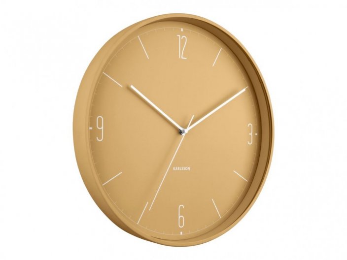 Designové nástěnné hodiny 5735YE Karlsson 40cm