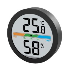 Magnetický digitální teploměr s vlhkoměrem JD9041 Lowell 6cm