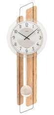Kyvadlové nástěnné hodiny 7508 AMS 66cm