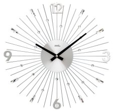 Designové nástěnné hodiny 9652 AMS 39cm
